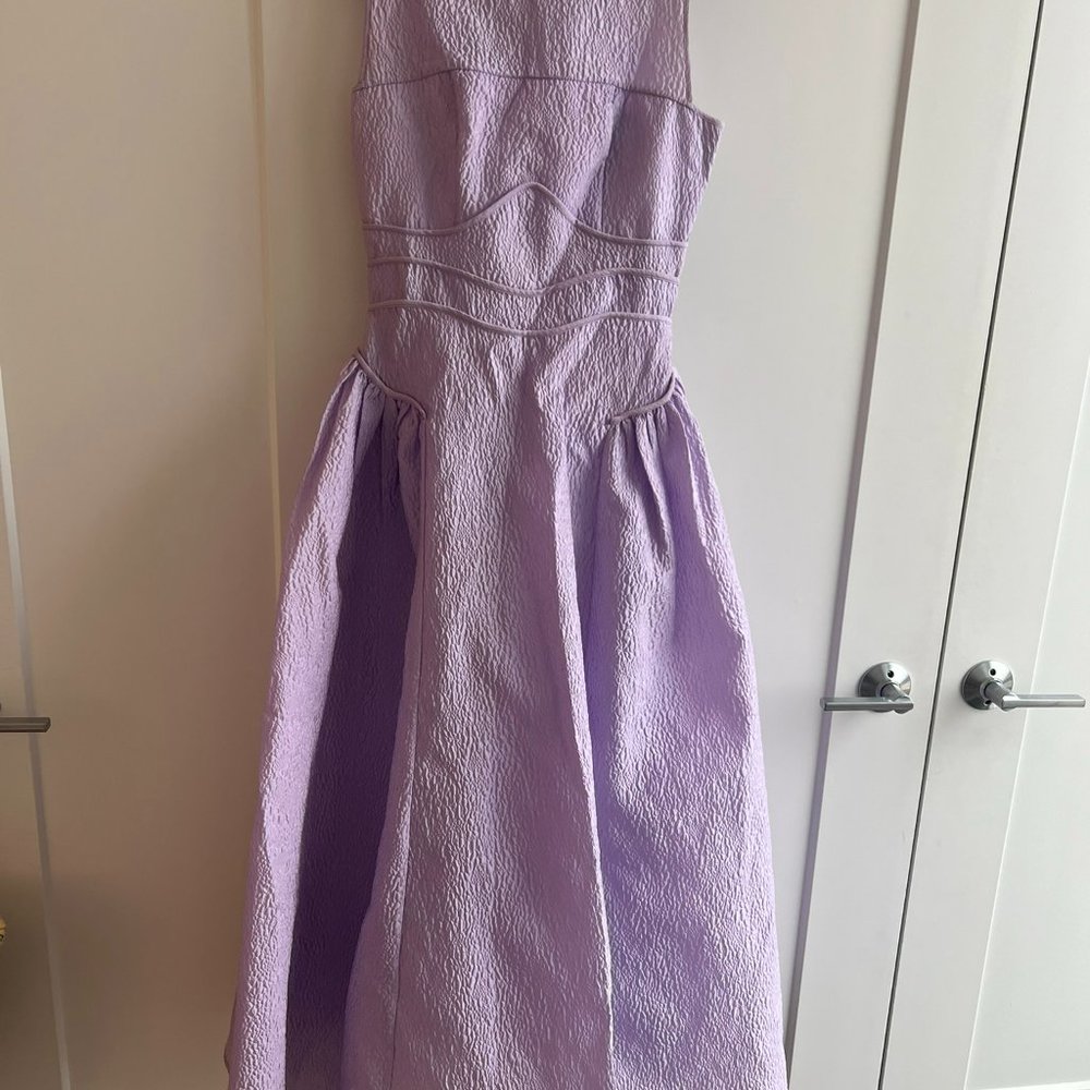 COPY - Rachel Gilbert - Sophia Dress - Purple AU1 / US4 - Picture 4 of 16